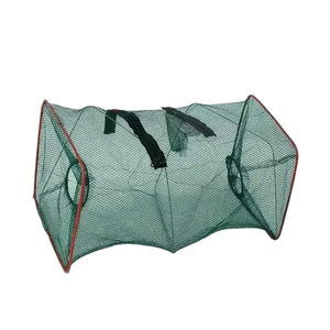 Piège à homard pliable Datao, portable et efficace, filet de pêche à ressort sans nœuds en polyéthylène - Product Image 6