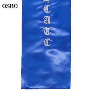 अनुकूलित थोक शाही नीले सादे स्नातक की स्नातक सॉश चोरी - Product Image 6