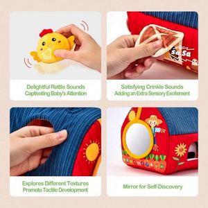 Plush <b>Toy</b> Doll Mini Beagle Farm Small House Action Figure Children's <b>Educational</b> Sensory <b>Toys</b> - Product Image 5