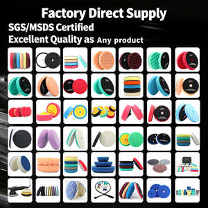 LEADMAX Wholesale Car Polishing <strong>Pads</strong> 5 Inch Foam <strong>Pad</strong> DA Car Buffing <strong>Pad</strong> for Auto Detailing Car Polishers Private Labels Welcome - Product Image 5