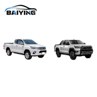 Pour TOYOTA HILUX REVO 2015, mise à niveau vers TOYOTA HILUX ROCCO 2021, nouveau style, vente chaude, effet incroyable, kit carrosserie