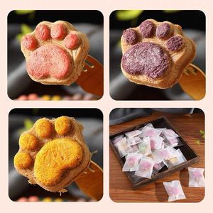 Bán buôn Paw Pie đóng băng Khô gà mèo xử lý Snack Biscuit Dog Paw hình thịt bánh cho Puppy Kitten ăn khỏe mạnh - Product Image 2