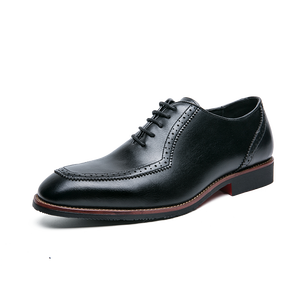 Echte lederen herenschoenen, <span class=keywords><strong>pure</strong></span> lederen nette schoenen voor mannen, zakelijke lederen schoenen 2024 - Product Image 4