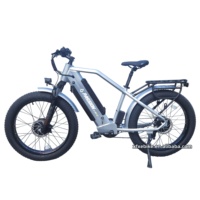 Vélo électrique tout-terrain puissant à transmission intégrale, pneus larges de 26 pouces, double moteur, vélo de chasse électrique, double batterie SDI de 15 Ah, cadre en aluminium, OEM