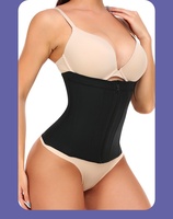 Faja Reductora de Cintura con Cremallera Frontal para Mujer, Corsé de Alta Compresión para Control Abdominal, Cinturón Moldeador Adelgazante, Ropa Interior Moldeadora de Tallas Grandes