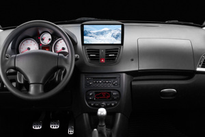 Podofo 9'' Kit de cadre et panneau de tableau de bord pour Peugeot 207 2009-2013, Accessoires automobiles, Cadre de façade radio, Fournisseur en gros - Product Image 2