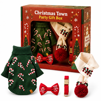 Coffret Cadeau Noël 2026 : Ensemble Collier et Quatre Articles pour Chiens – Conception Confortable pour l'Hiver – Idéal comme Cadeau pour Chiens
