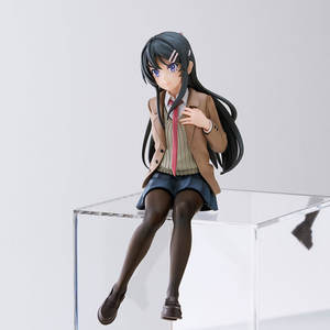 Figurine d'anime <span class=keywords><strong>Rascal</strong></span> <span class=keywords><strong>Does</strong></span> <span class=keywords><strong>Not</strong></span> <span class=keywords><strong>Dream</strong></span> of a Knapsack de 14 cm, Sakurajima Mai assise, série d'anime, modèle de jouet, cadeau de collection, PVC - Product Image 4