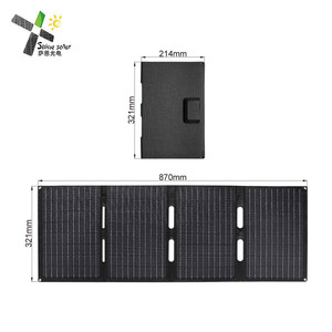 Commercio all'ingrosso 10W 15W 30W 40W 60W pannello <span class=keywords><strong>solare</strong></span> portatile per campeggio alpinismo equitazione OEM e pannello <span class=keywords><strong>solare</strong></span> portatile OMD - Product Image 3