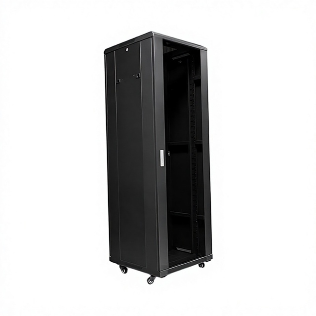 Cost Effective 32U 19'' Standard Rack Cabinet Floor Standing SPCC Cabinet for Data Center