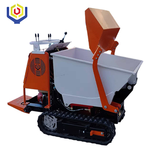 Minidumper <span class=keywords><strong>de</strong></span> orugas <span class=keywords><strong>de</strong></span> caucho autocargable totalmente hidráulico, transportador sobre orugas con operador a pie - Product Image 1