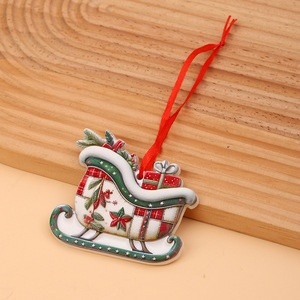 Ornements <span class=keywords><strong>de</strong></span> Noël personnalisés en résine 2026 : Pendentifs suspendus Père Noël, Bonhomme <span class=keywords><strong>de</strong></span> neige, Renne, Ange pour sapin <span class=keywords><strong>de</strong></span> Noël, idéaux pour les fêtes et la décoration intérieure - Product Image 6