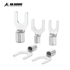 UT6 UT en forme de fourche borne nue borne de connexion borne pressée à froid fil oreille cuivre nez fin fil <span class=keywords><strong>connecteur</strong></span> - Product Image 3
