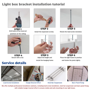 Panel de Techo de PVC con Luz <span class=keywords><strong>LED</strong></span> Colgante, Diseño Irregular Cuadrado, Ofertas Semanales de Fábrica FOXYGEN - Product Image 2