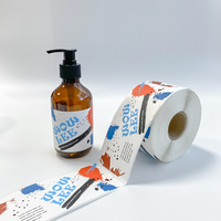 Étiquettes adhésives personnalisées pour les produits alimentaires, les jus, l'eau, les emballages, autocollants imperméables autocollants, fabricant d'étiquettes OEM ODM