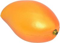 Squishy Géant Mangue Dorée à Remontée Lente Parfumé Fruité Anti-stress Amusant pour les 14 ans et plus Cadeau Saint-Valentin 2025