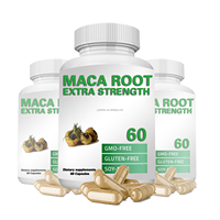 Compléments alimentaires naturels OEM de haute qualité, boosters de santé, Maca Strong Man Power Plus Capsule, capsules de racine de Maca Plus pour hommes