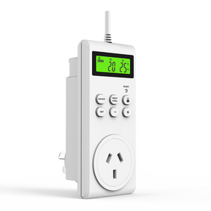 Termostato Inteligente para el Hogar/Habitación WTS3000, Controlador de Temperatura con Enchufe/Enchufe Europeo/Británico/Americano, WTS3000, Termostato Inteligente para el Hogar - Product Image 1