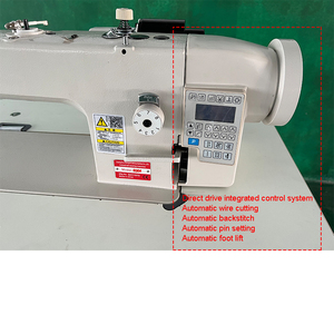 Machine à coudre industrielle informatisée à bras long pour le matelassage et la couture du cuir - Product Image 2