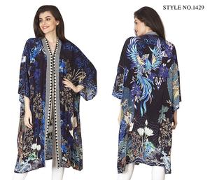 Chaquetas tipo kimono para mujer al por mayor, prendas de vestir exteriores ligeras y elegantes, perfectas para capas a la moda durante todo el año y comodidad diaria - Product Image 3