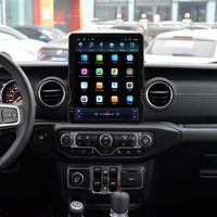 Écran vertical Foforfor de 12,1 pouces pour Jeep Wrangler 2018-2022, Carplay Android15 GPS 4G DSP, autoradio, lecteur multimédia automobile OEM