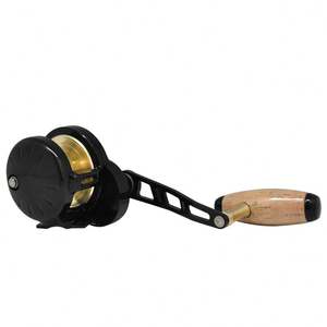 Carrete de Pesca de Arrastre Lento de Metal Completo para Agua Salada, Carrete de Pesca Convencional con Palanca de Arrastre para Pesca de Grandes Peces, Carrete de Pesca March Expo - Product Image 2