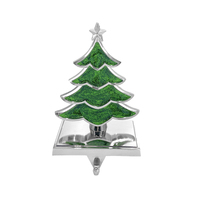 Charmants cadeaux de Noël décor d'arbre vibrant porte-bas vert durable chaussettes personnalisées pour un décor festif