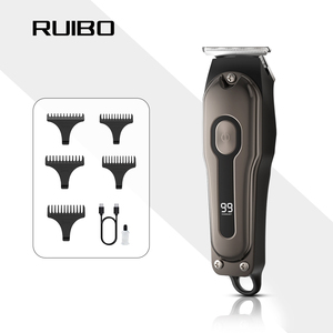 Cortadora <span class=keywords><strong>de</strong></span> Pelo Profesional Inalámbrica para Hombre con Motor <span class=keywords><strong>de</strong></span> 7000 RPM y Pantalla LED, Recortadora <span class=keywords><strong>de</strong></span> Pelo para Barbería y Uso Doméstico - Product Image 1