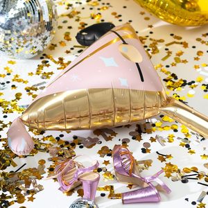For Flute Wine Bottle Wine Glass Shaped Mix Color Foil <b>Balloons</b> for Party Atmosphere <b>Decoration</b> - Product Image 3