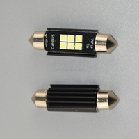 Éclairage intérieur automobile 41mm 6 LED C5W 3030 6SMD, ampoule de plafonnier de voiture 12V, lampe de lecture intérieure à LED pour voiture, lumière LED pour voiture