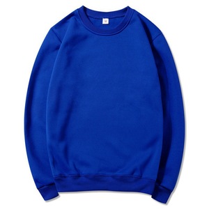 Fabricantes logotipo personalizado forro polar sublimación en blanco cuello redondo sudaderas lisas de talla grande para Hombre Sudaderas con capucha y sudaderas - Product Image 5