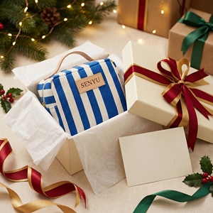 SENYU Trousse de Maquillage Portable Légère en Toile de Coton Personnalisée, Cadeau pour Demoiselles d'Honneur, Porte-Pinceaux de Maquillage, Trousse de Toilette pour Femmes avec Fermeture Éclair - Product Image 6