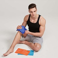 Pack de refroidissement portable réutilisable personnalisé, thermothérapie à froid, pack de gel de glace pour le corps