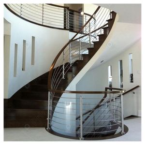 Barrière de sécurité Prima moderne et minimaliste <span class=keywords><strong>en</strong></span> acier poli soudé, anti-rouille, pour <span class=keywords><strong>escalier</strong></span> de villa et balcon intérieur - Product Image 5