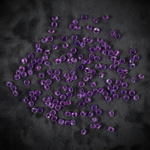 Lot en gros d'améthyste violette naturelle, forme brillante, 2 mm, taille facetée, pierre précieuse en vrac, certifiée par un tiers, haute qualité pour la fabrication - Product Image 4