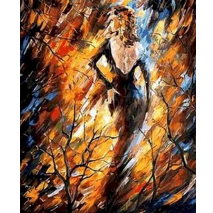 <span class=keywords><strong>Peinture</strong></span> par numéros pour adultes, kits abstraits et colorés, femmes, cadeau DIY, image faite à la main pour la décoration <span class=keywords><strong>de</strong></span> la maison, 40x50cm/16x20inch avec - Product Image 1