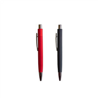 Stylo à bille rétractable avec étiquette NFC intégrée