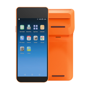 Newpas N2 Terminal <span class=keywords><strong>PDA</strong></span> ponsel Android 5.5 "layar sentuh WiFi ritel logistik SoftPay 1D 2D Scan 58mm BT termal NFC - Product Image 3