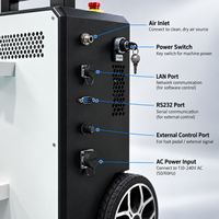 Machine de nettoyage au laser pulsé 500W pour la fabrication automobile et la préparation de la soudure
