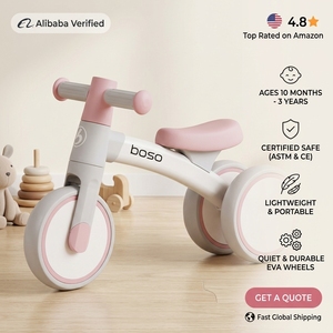 Vélo d'équilibre pour bébé de qualité supérieure, certifié ASTM CE, pour les <span class=keywords><strong>10</strong></span> <span class=keywords><strong>mois</strong></span> aux 3 ans, mini trotteur pour tout-petits avec roues EVA silencieuses, fournisseur - Product Image 1