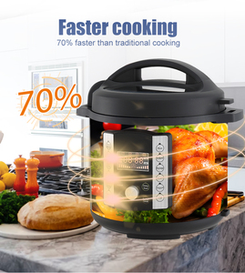 Multifuncional <span class=keywords><strong>All</strong></span> <span class=keywords><strong>American</strong></span> 20L 7 litros eléctrico pollo a baja temperatura en <span class=keywords><strong>olla</strong></span> arrocera a presión Canadá francés - Product Image 3