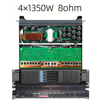 Amplificateur audio professionnel 4 canaux FP10000 personnalisé, 8 ohms, 4*1350W, 4 ohms, type laser passif