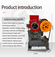 Machine de découpe et de cisaillement mécanique multifonctionnelle pour barres de fer - Marque JUNHAO