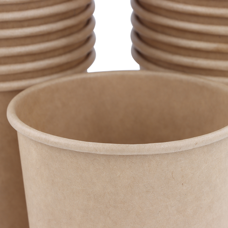 Eco Friendly Custom Promotion Disposable Drink Paper Cups With LogoPopular