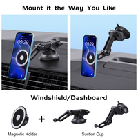 Accessoires universels support de téléphone magnétique pour voiture 360 rotation réglable tableau de bord support de téléphone portable pour voiture support de téléphone