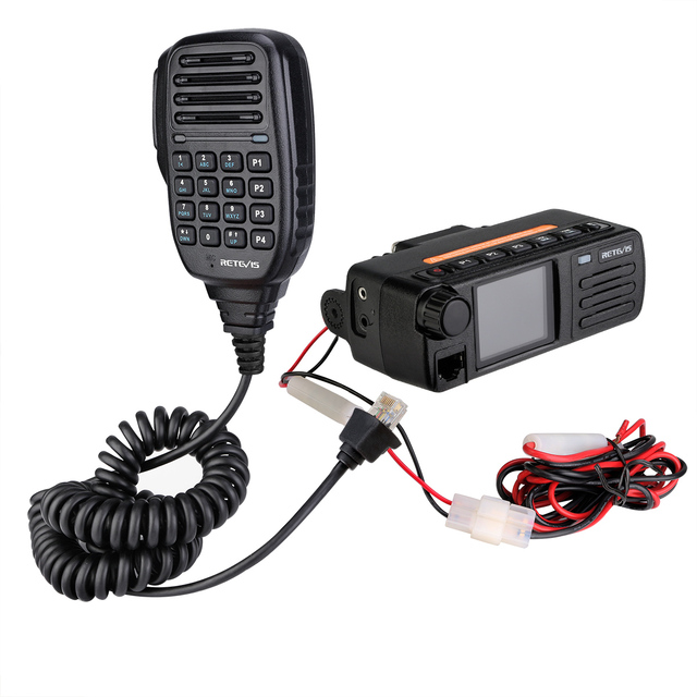 20W Digital Dual Band UHF VHF GPS Mini DMR car truck SUV go-anywhere off-road vehicle Mobile Radio transmitter Retevis RT73