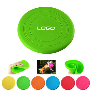 Disco Volador de Silicona Plegable con Logotipo Personalizado al por Mayor, para Adultos y Niños, Disco Volador para Mascotas al Aire Libre para Perros - Product Image 6