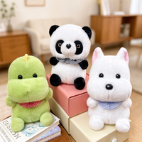 Groothandel Klauwautomaat Pluche Speelgoed Assortiment Schattige Dierenpop Set Olifant Panda Hond Karakter Prijs Display voor Arcade Winkels