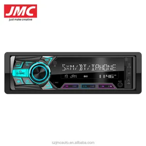 JMC Hot Sales Personalização Single Din MP3 AUX FM Car stereo Carro TF Card Endash Carregador Multimídia Rádio Carro Carregador rápido embutido