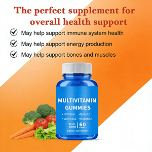 Multivitamine Gummies voor Volwassenen, Vitaminen & Mineralen, Ondersteuning van het Immuunsysteem met Vitamine A, C, D, <span class=keywords><strong>B12</strong></span>, Zink & Energiemanagement - Product Image 2
